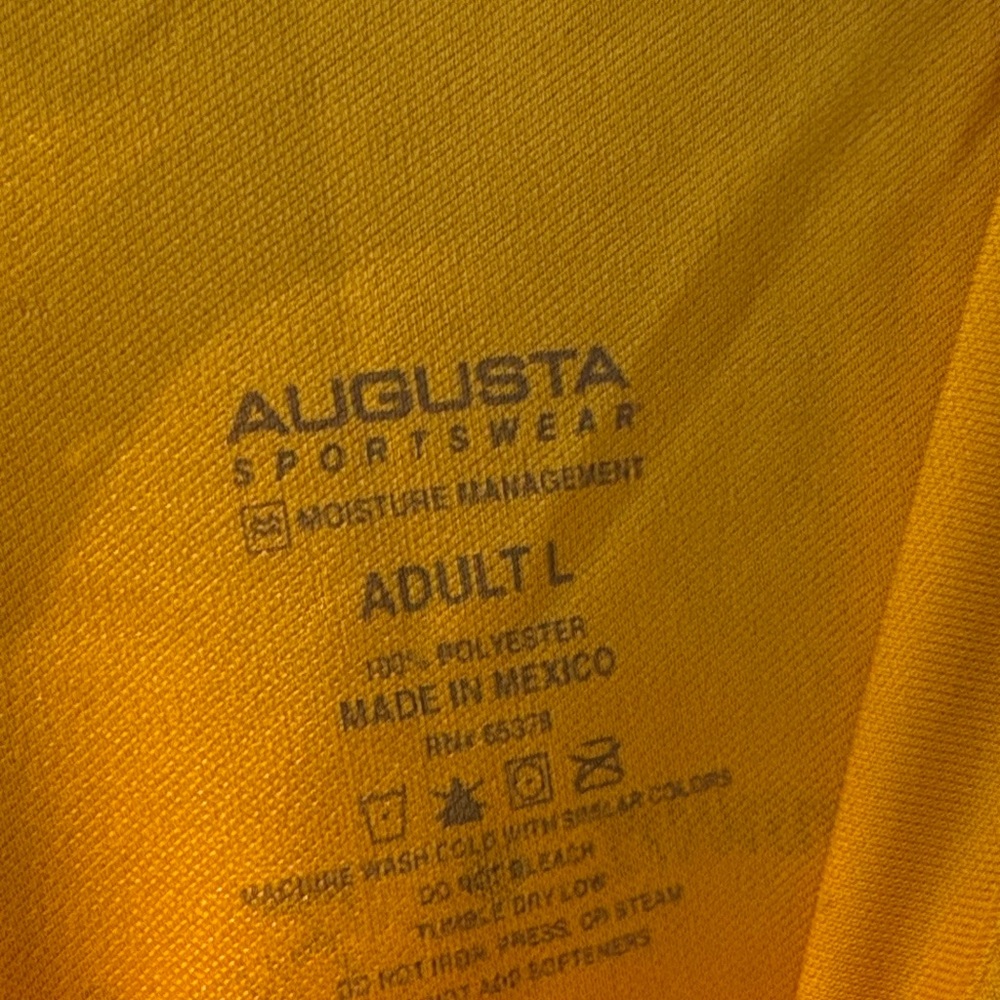 Augusta Sportswear Yellow Awareness Kids Tee - Picture 2 of 4